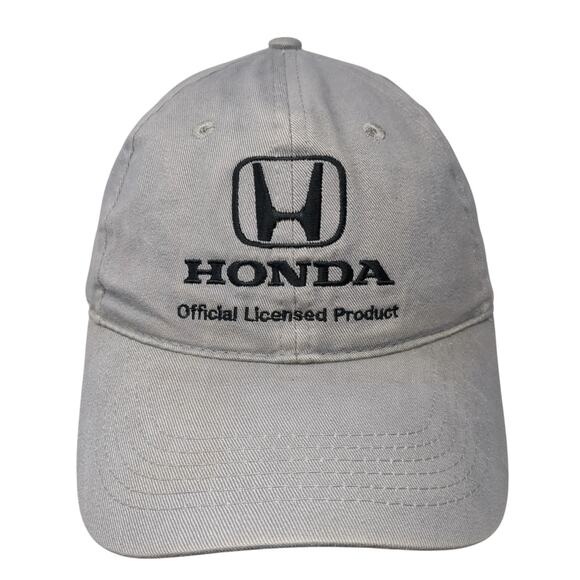 Honda Official Licensed Product Baseball Cap Gray One Size Adjustable AMC Cotton - Picture 1 of 10